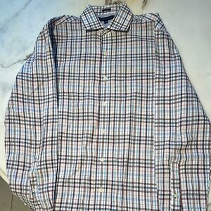 Tommy Hilfiger Multicolor Plaid Button Down Shirt